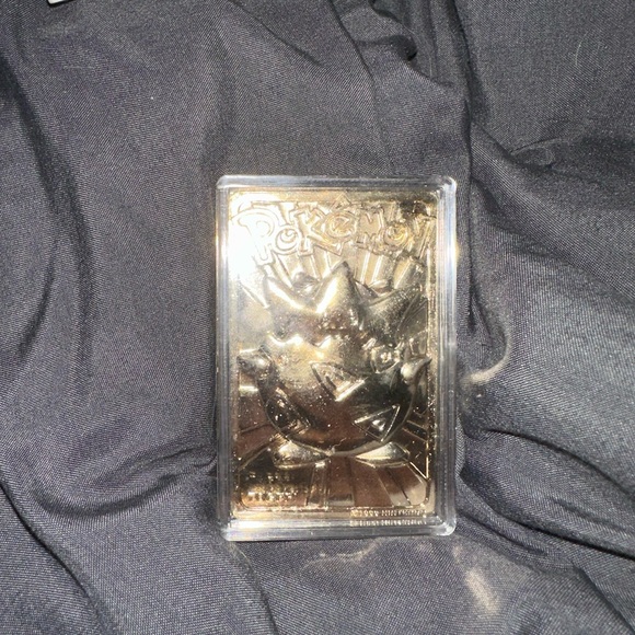 23k gold plated trading card//FINAL PRICE AND NEEDS TO BE SOLD ASAP! - Picture 3 of 6